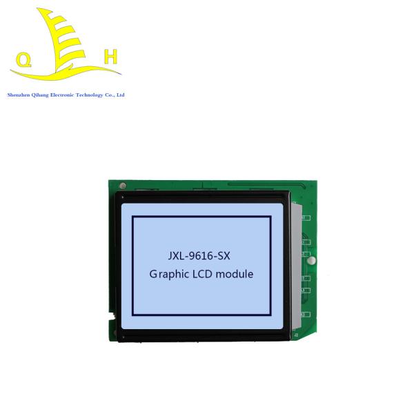Cheap 1/5 Bias Zebra 9616 Dots FSTN Graphic Lcd Module for sale