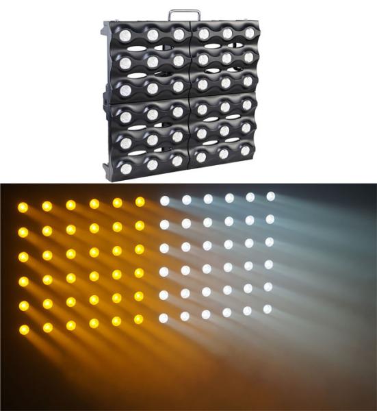 Cheap Matrix LED Disco Lights Colorful LCD Display Compact Housing Structure for sale