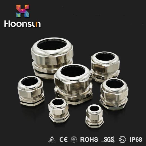 Cheap 25MM Shielding Spring Solar Energy EMC Cable Gland IP68 Thread for sale