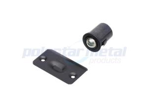 Interior Matte Black Door Hardware Adjustable Drive In Ball Catch Door Hardware 1 Diameter