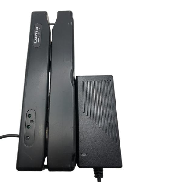 Cheap Black Plastic Bezel Smart Magnetic Stripe Card Reader Writer For Bank for sale