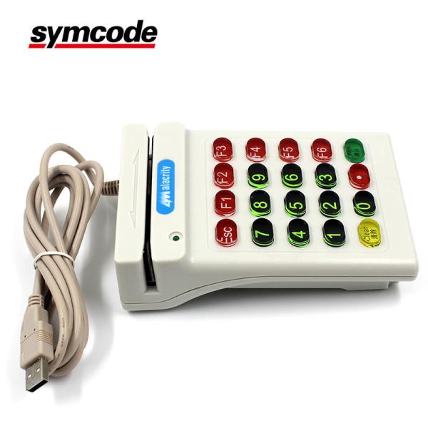 Cheap EMV Magnetic Stripe Reader / Swipe Card Reader 600mA Plus For Each Writing Track for sale