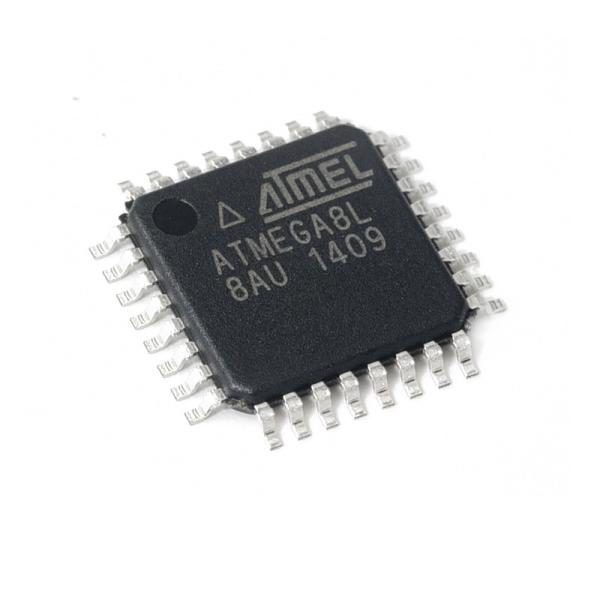 Cheap 8kB EEPROM Programmable IC Chips ATMEGA8L-8AU MCU Flash 23 I/O Pins for sale