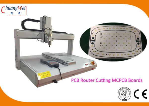 Cheap Desktop PCB depaneling  Router Machine 650mm X 450mm Working Area for sale