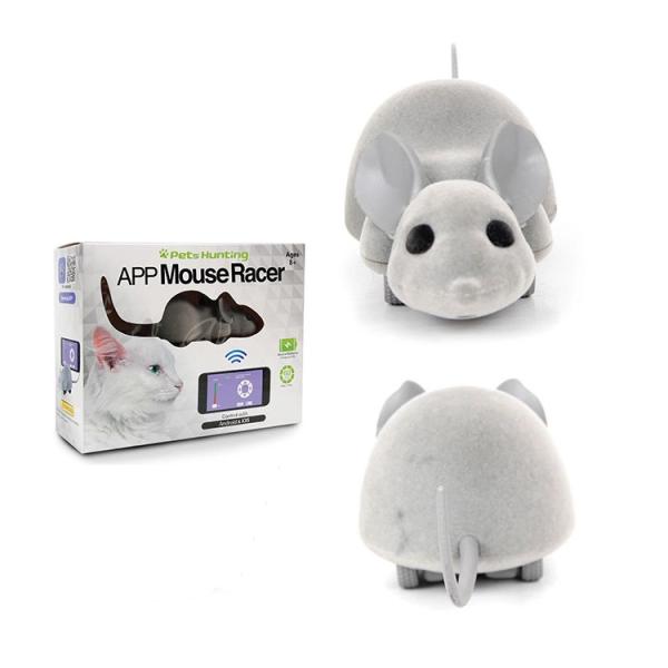 Cheap App Mouse Racer Phone Controlled Cat Toy With Android & IOS Interactive for sale