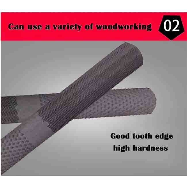 8&quot; Multi-Purpose One Side Half Round Other Side Hand Cut Four Using Machinery 4 Way Shoe Rasps and File