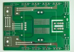 China 1.6mm 2oz FR4 Prototype PCB Board Lead Free HASL High Current PCB Green Solder Mask on sale