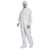 Buy cheap Disposable Microporous Coverall Hazmat Suit Excellent Protection against from wholesalers