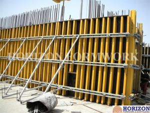 Best Professional Concrete Wall Forming Systems With H20 Beam And Steel Walers wholesale