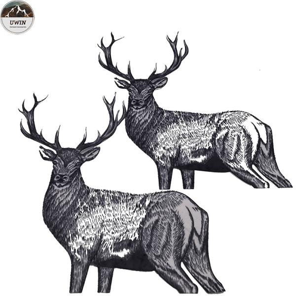 Cheap Unique Custom Made Embroidered Patches For Jeans , Jackets , Clothes for sale
