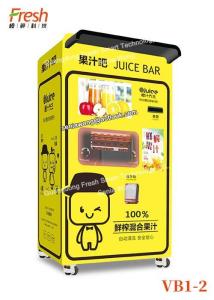 Orange Juice Vending Machine with Online software Coin Bill Credit Card Orange Juice Vending Machine for Sale Automatic
