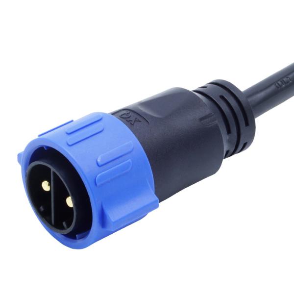 Cheap IP67 M25 Push Locking 30A Waterproof Electrical Plug Connectors for sale