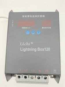 China AC 380V 120kA Surge Protector Box With Dual Display Tube on sale
