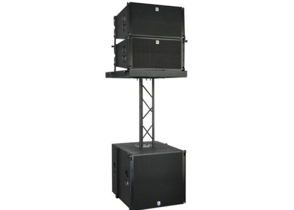 Cheap 2 Way Line Array Audio Speaker System For Stage Events , Crusade House Of Worship for sale