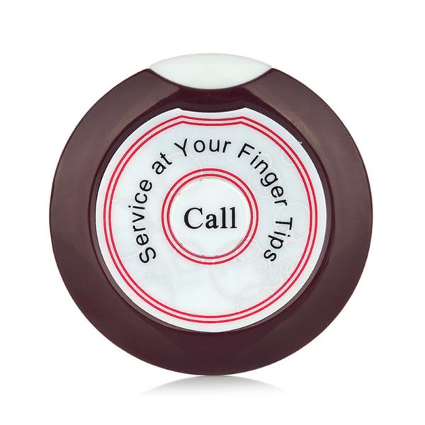 Cheap sticker customizable restaurant call system wireless call button for sale