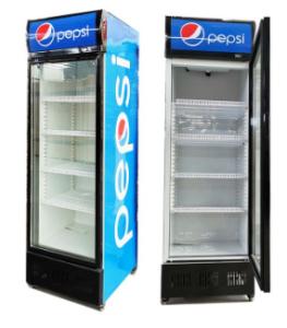 Best R134A Upright Display Freezer , 300L Vertical Refrigerator Display wholesale