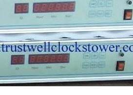 tower clocks controller master clock and slave clocks with GPS synchronization