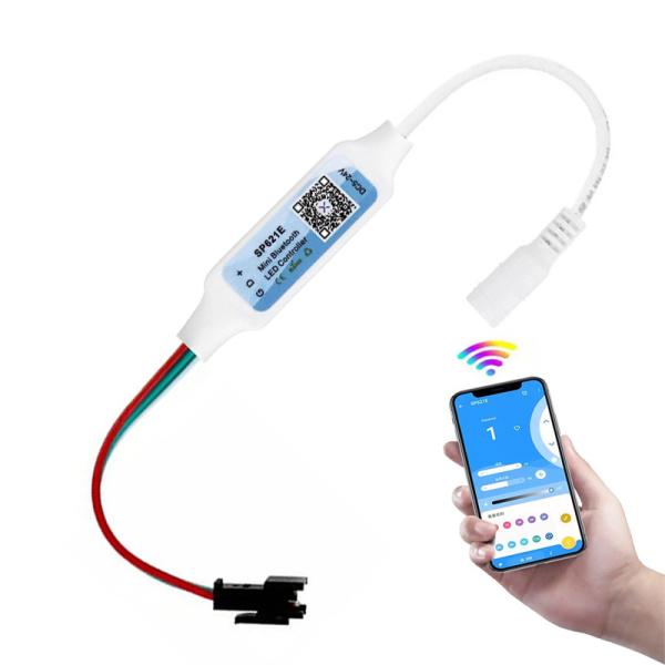 Cheap SP621E Mini LED Strip Smart Controller For WS2811 WS2812 WS2813 LED Strip for sale