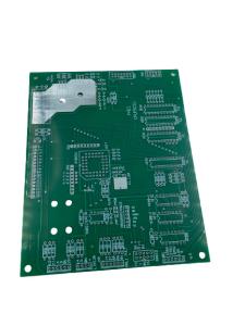 White Silkscreen Hybrid Circuit Board With 2 Layer Design And 0.1mm Min. Line Width