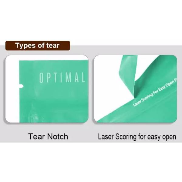 Resealable Grease Proof Bags, Grilled Chicken Bag, Stand Up Roasted Packaging, Hot Roast Pouch Anti Fog