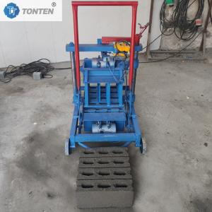 Best Push Pull Small Brick Making Machine Movable Hollow Block Machine wholesale