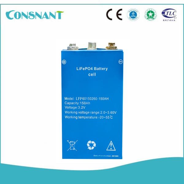 Cheap IP65 Waterproof Lithium Iron Phosphate Cells High Capacity Long Cycle Saving Life for sale