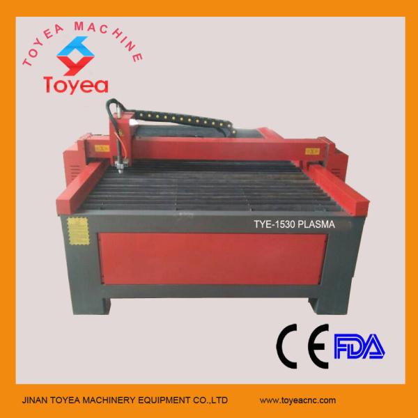 Cheap Hard metal cnc cutting machine with Hypertherm plasma source TYE-1530 for sale