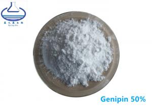 Best CAS 6902-77-8 Gardenia Extract Powder 50% Food Grade Genipin For Health wholesale