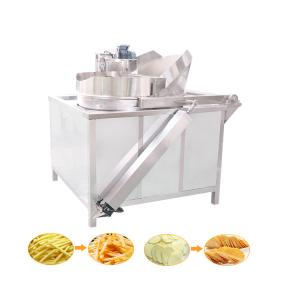 Small Automatic Fryer Machine Frozen French Fries Potato Chip Processing Line