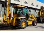 4WD Powerful Backhoe Loader SAM388 with Cummins Engine Hot Sale in Jaimaca