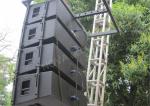 Big Three Way Active Line Array System For Outdoors Events , High Efficiency