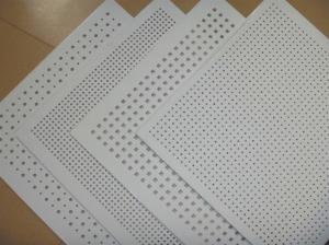 Ceiling Decoration Sheet Perforation Machine , Round / Square Hole Punching Machine