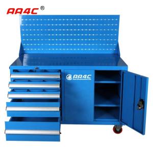 China Work Bench Mobile Tool Cabinet Rolling  27 In. 5 Drawer Tool Box On Wheels on sale