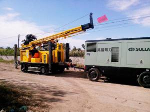 Reverse Circulation Rotary Drilling Rig Machine With CUMMINS Engine 0 - 80 Rpm Rotation Speed