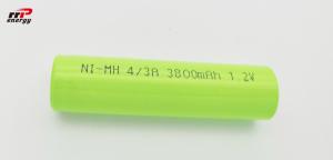 4/3A 3800mAh NIMH Rechargeable Batteriese 17670 NIMH 800 Cycles One Year Guarantee