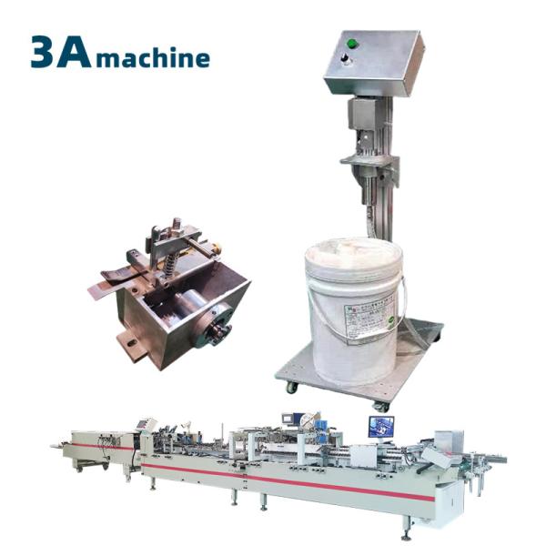 Cheap CQT-Glue Adding Machine Automatic Folder Gluer Box Folder Folding Gluing Machine for sale