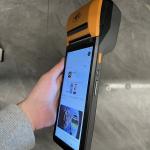 Android Handheld Pos Terminal 8-Core Handheld POS Machine With 5-Point Touch