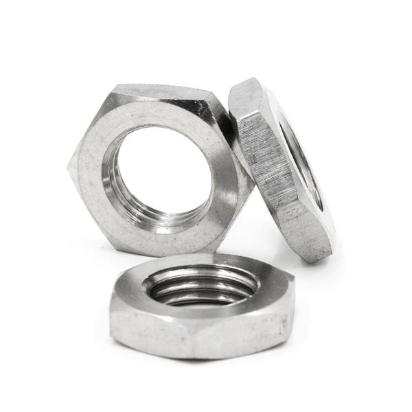 Cheap 304 Stainless Steel M4 Hex Thin Nut Grade 12.9 With Customizable Finish for sale