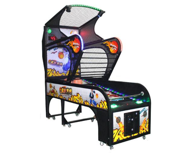 Cheap 1-2 Players Basketball Game Machine , Coin Operated Basketball Shooting Machine for sale