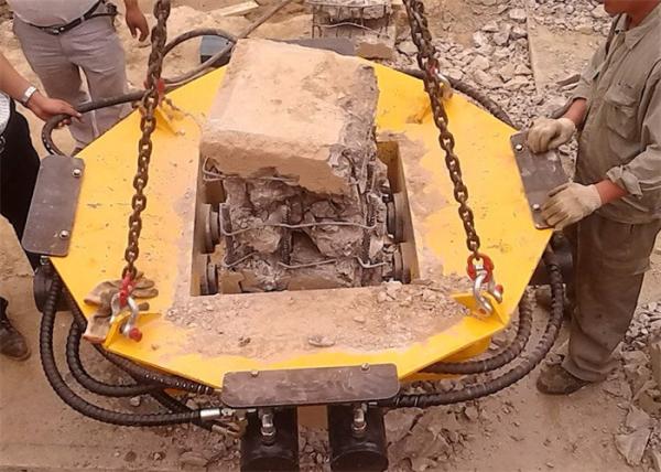 Cheap Hydraulic Square Pile Breaker  useful tool for blasting and traditional crushing methods for sale