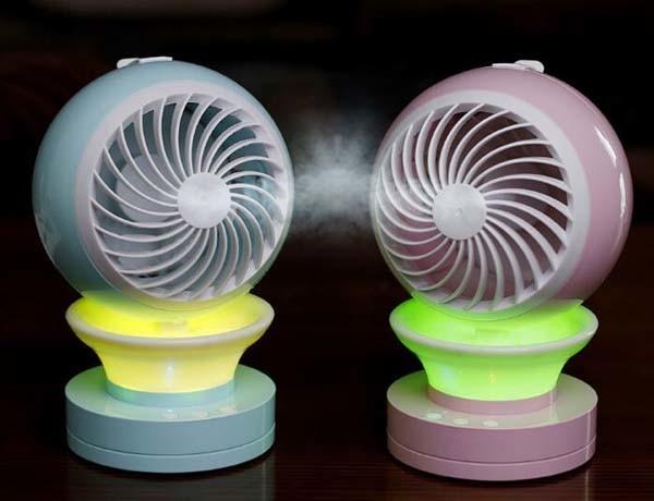 Cheap Hot Selling USB Mini Spray Refrigeration Mini Fan Desk Water Spray Humidify Cooling Mini Fan for sale