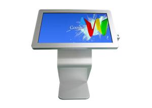 China Sliver HD 55 Inch LCD Advertising Kiosk Video Signage Displays Wifi 4G Rj45 Network on sale