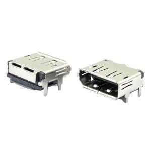 20P Displayport USB Socket Connection Micro USB Socket Female LCP Solder Plating 40V