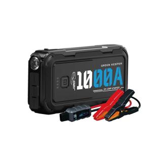 China 18W QC Input Led Work Light 10000mAh Car Jump Starter Power Bank 1000A Dual USB Output on sale