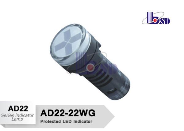 Cheap White  Protected Led Indicator Lamp High Brightness  CCC CE Certification for sale