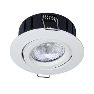 China Tiltable 360lm LED Recessed Spot Light Warm White 2800K on sale