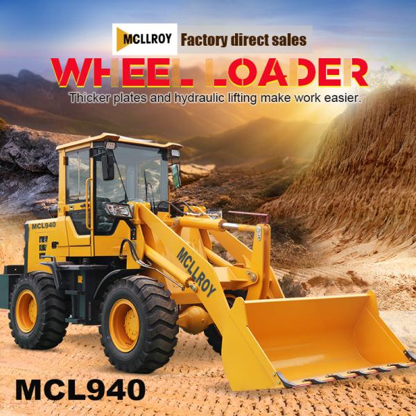 Cheap Mini Front Loader Machine , Loader Construction Engineering Flexible for sale