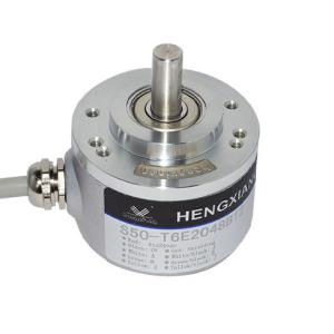 Best Incremental Solid Shaft Encoder External Diameter 50mm Shaft 8mm 1000 Resolution wholesale