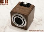 fm radio tf card aux audio 8w hifi super bass stereo sound system wood ibastek