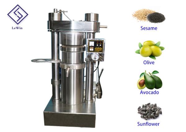 Cheap Hydraulic Oil Expeller Machinery Automatic Oil Pressing Machine High Oil Output for sale